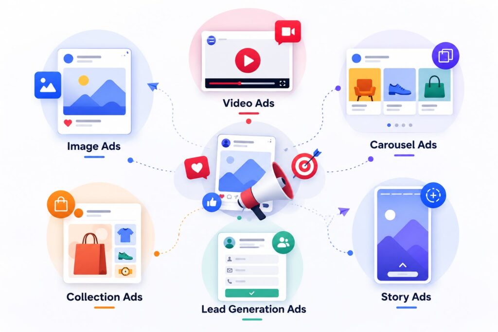 Paid Social advertising